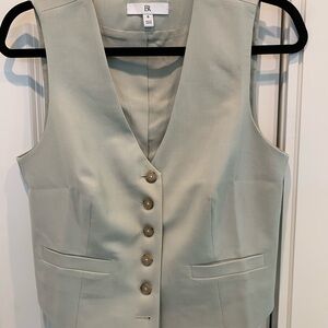 Banana Republic Gray Textured Fabric